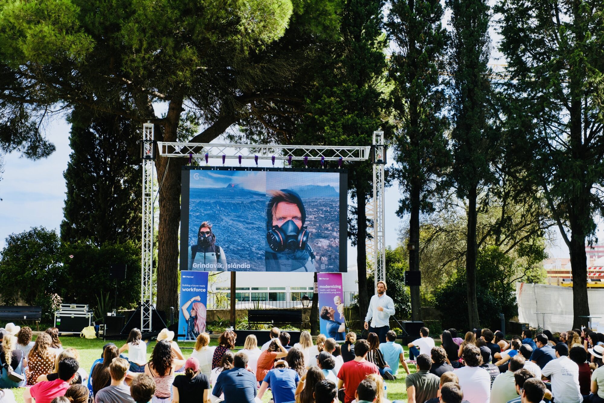 NOVA PALESTRA: GIRA O GLOBO